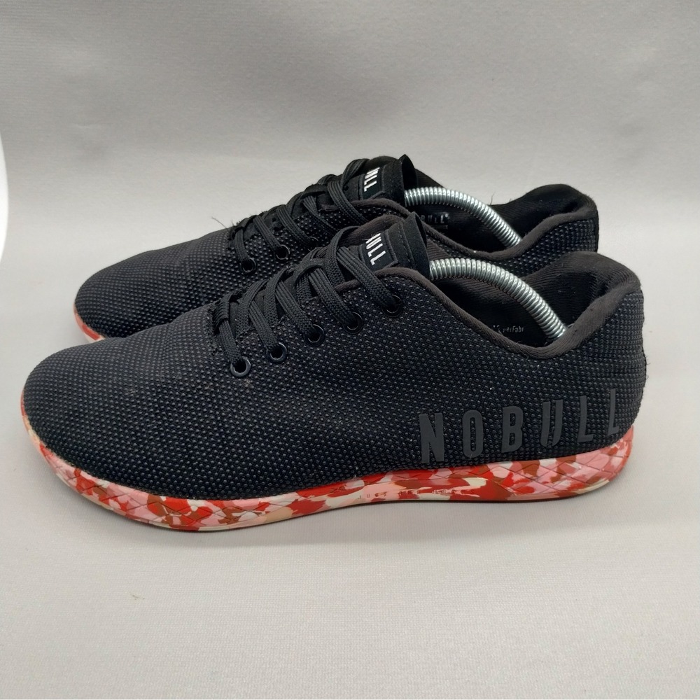 NoBull Outwork Training Sneakers Mens Size 12 Black Wildberry Gym Fitness Shoes